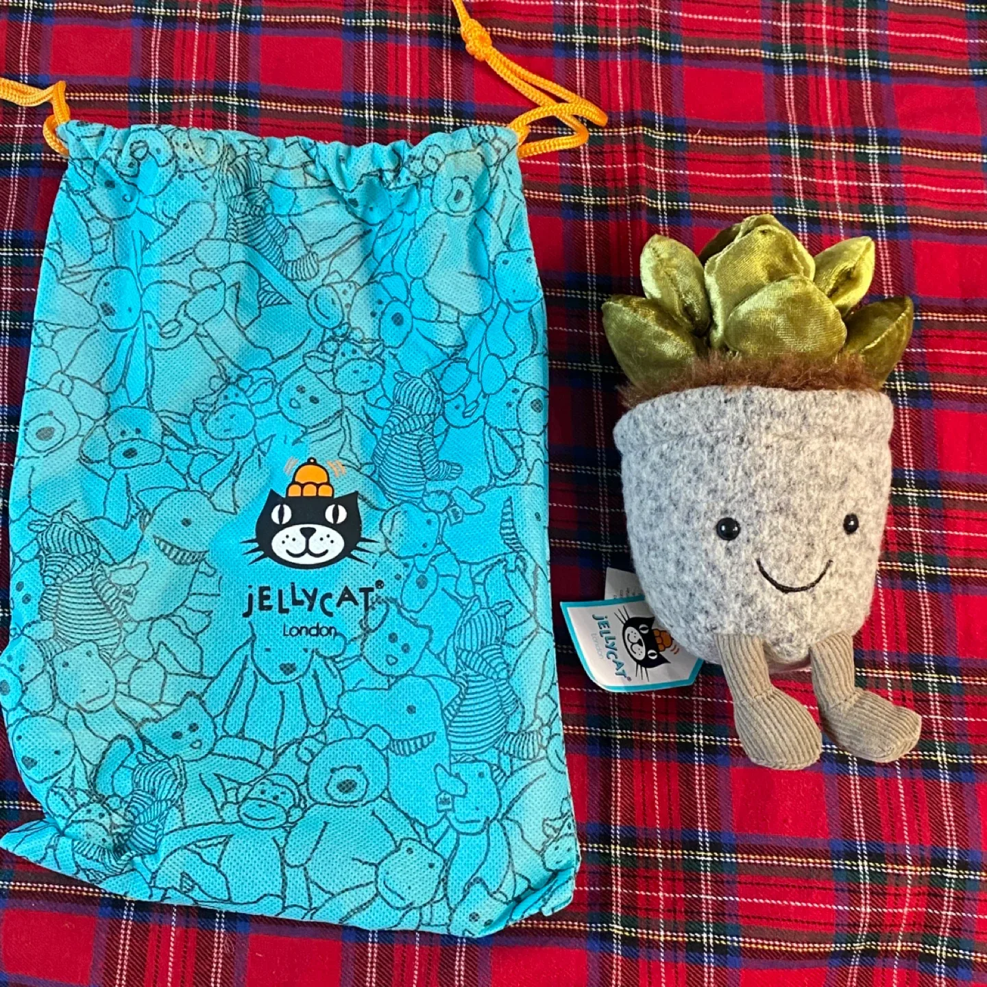 새상품 젤리캣 런던 식물 인형 선물 Jellycat Silly 다육식물 선인장