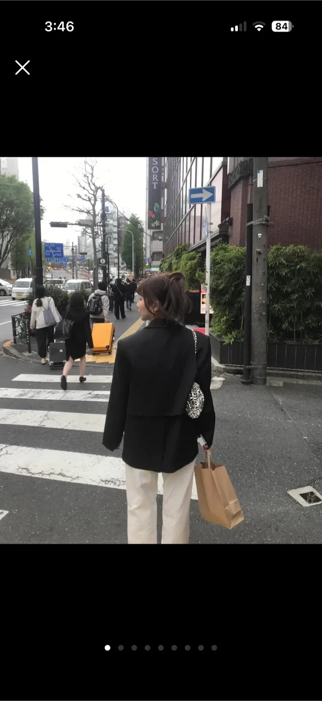 노니유 웰릭싱글자켓 챠콜(원가 10만원대)