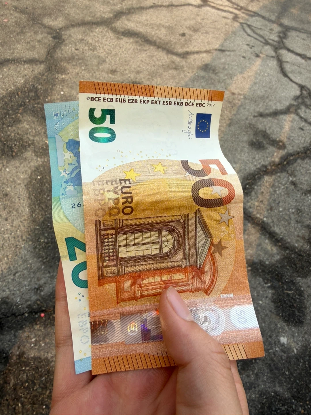 50유로 + 20유로 판매 | 티켓/교환권 | 당근 중고거래