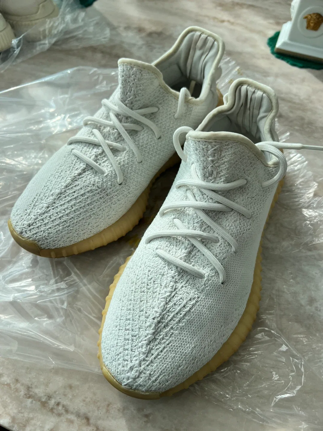 이지부스트 350 V2 크림 화이트 265