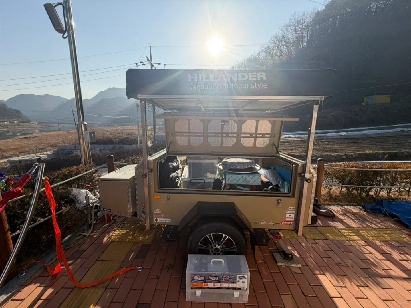 캠핑트레일러 오딧세이 180T + 힐렌더루프탑