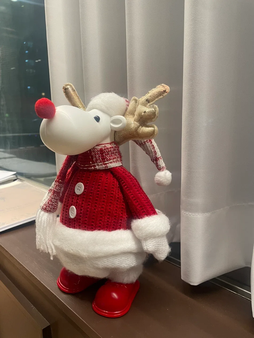크리스마스 루돌프 인형 장식