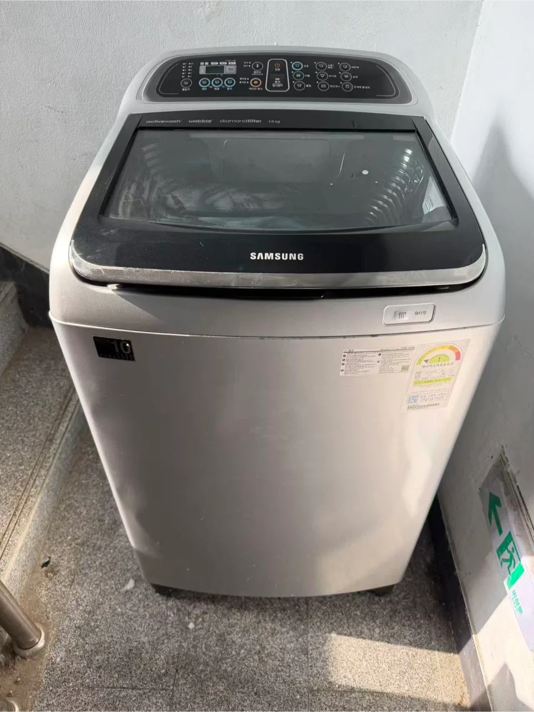 삼성 통돌이 세탁기16kg 배달가능