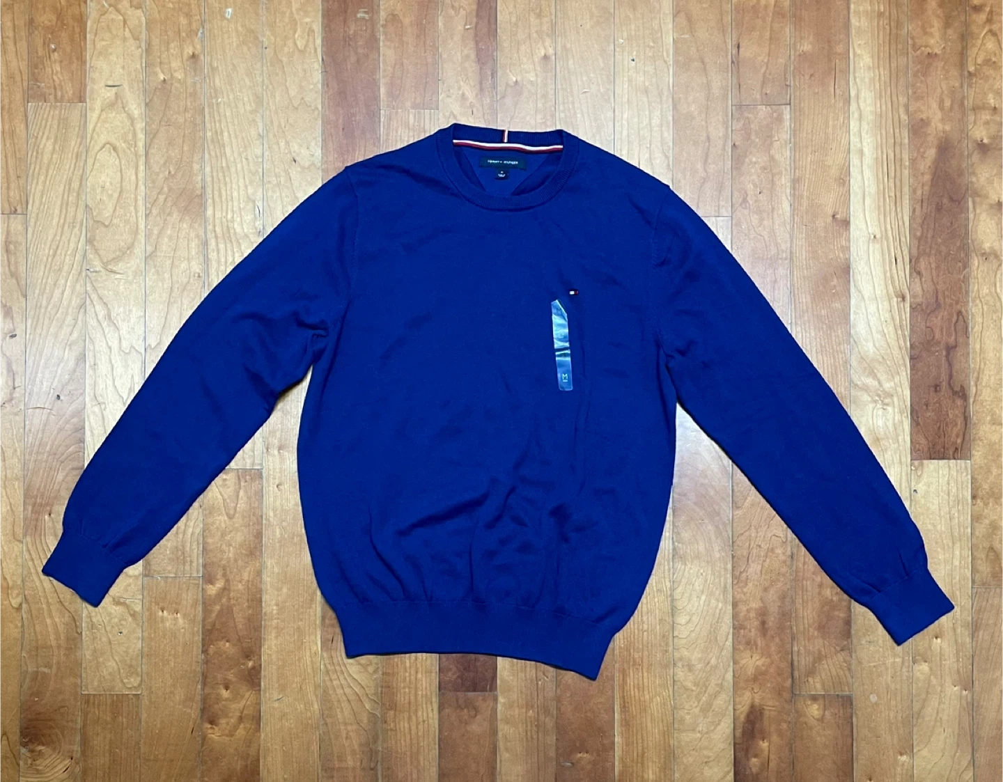 새상품] 타미힐피거 남성 기본 라운드 니트(M사이즈) | 남성패션/잡화 | 당근 중고거래