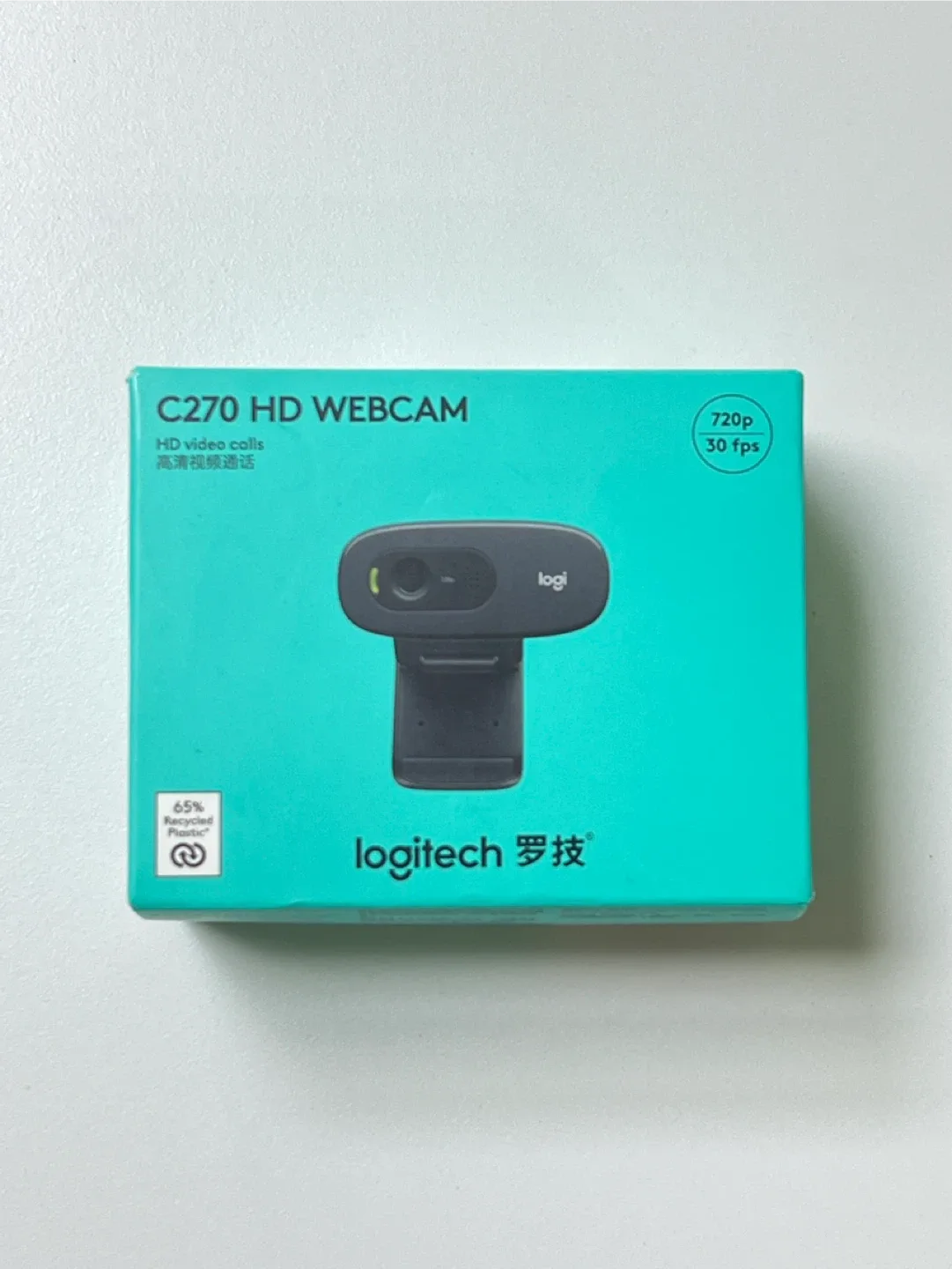 로지텍 C270 HD 웹캠 미개봉 새제품