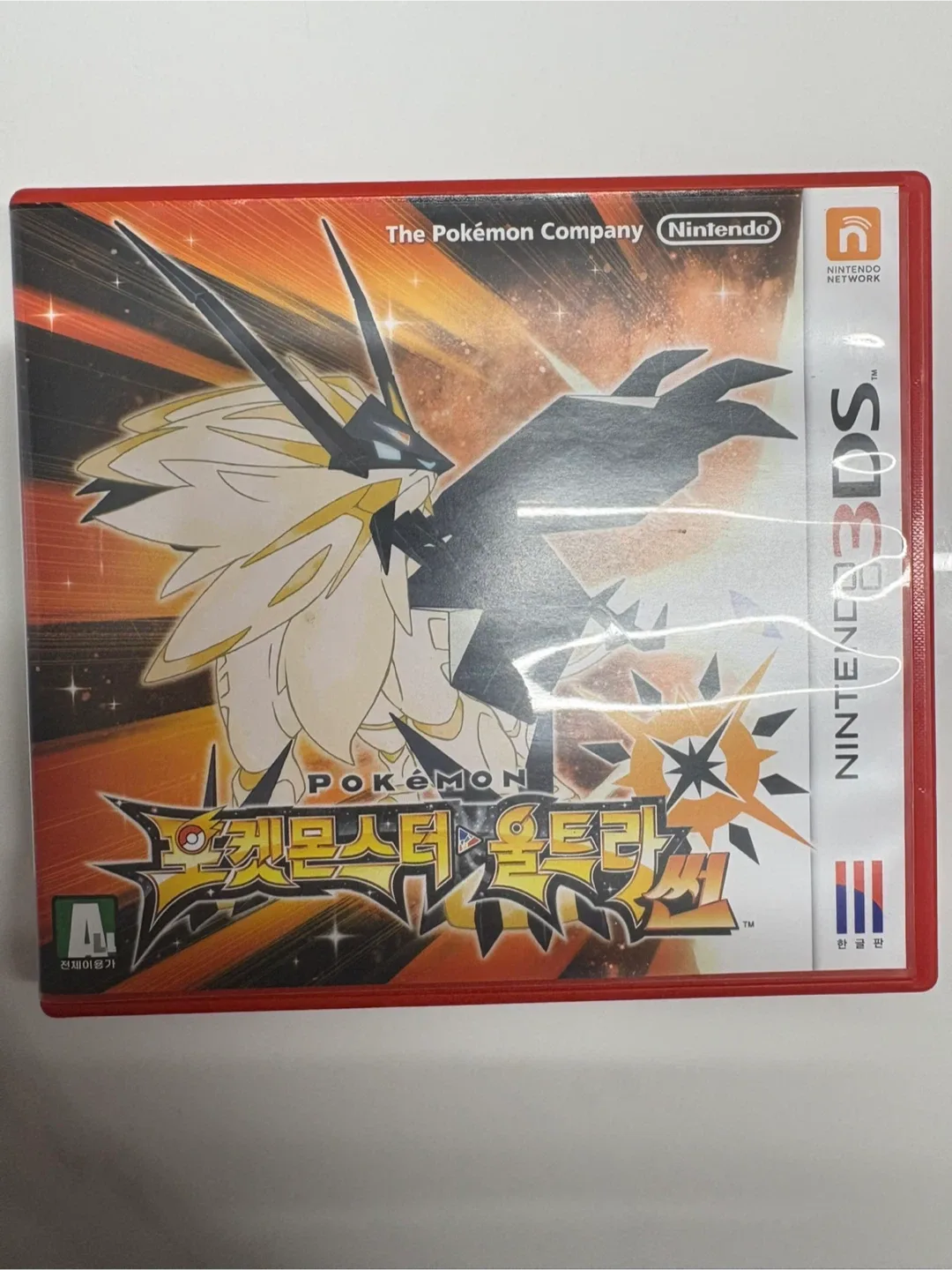 포켓몬스터 울트라썬 3DS 한글판 3만에 팝니다