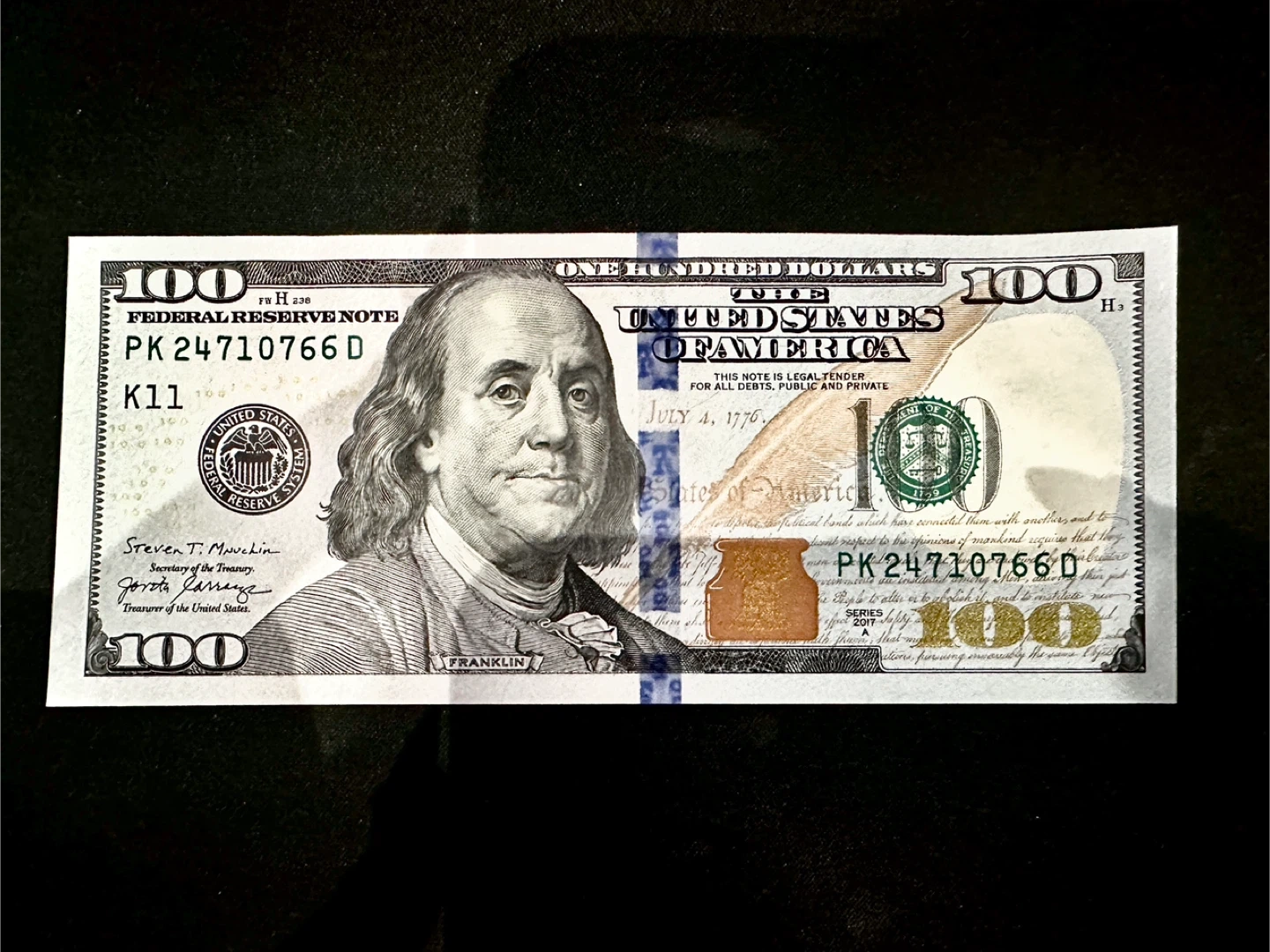 100달러 판매합니다! | 티켓/교환권 | 당근 중고거래