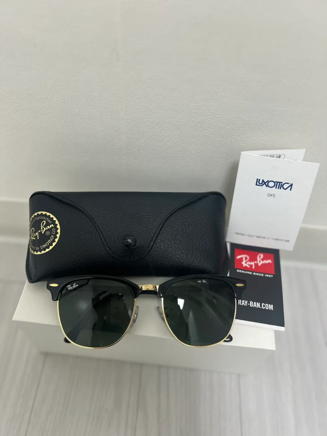 레이벤 선글라스(3016F,새상품급)