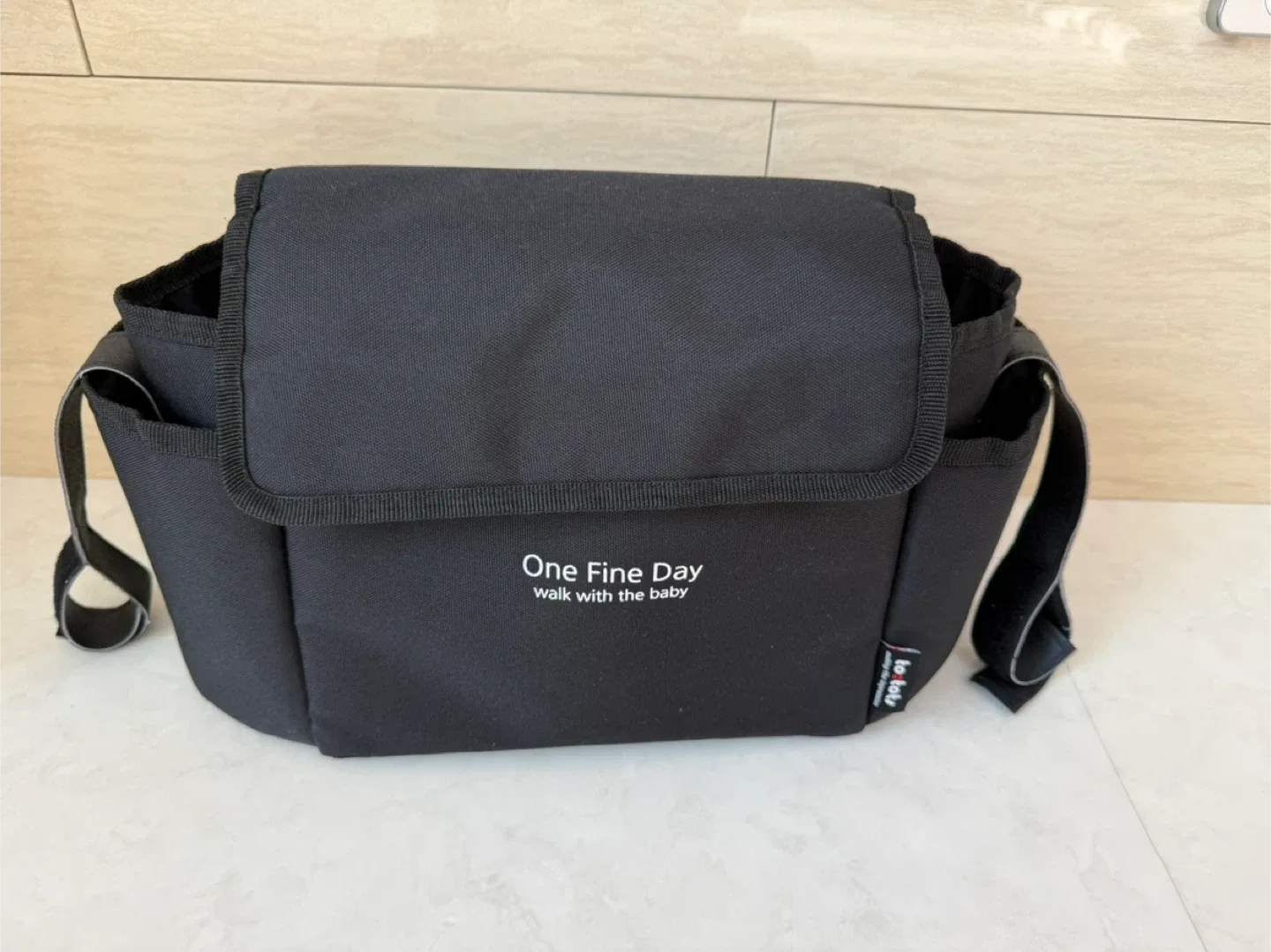 투토츠 유모차 가방 블랙