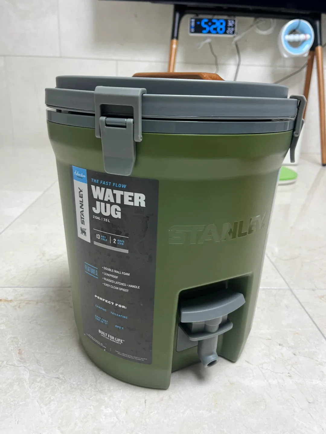 스탠리 워터저그 7.5L 올리브