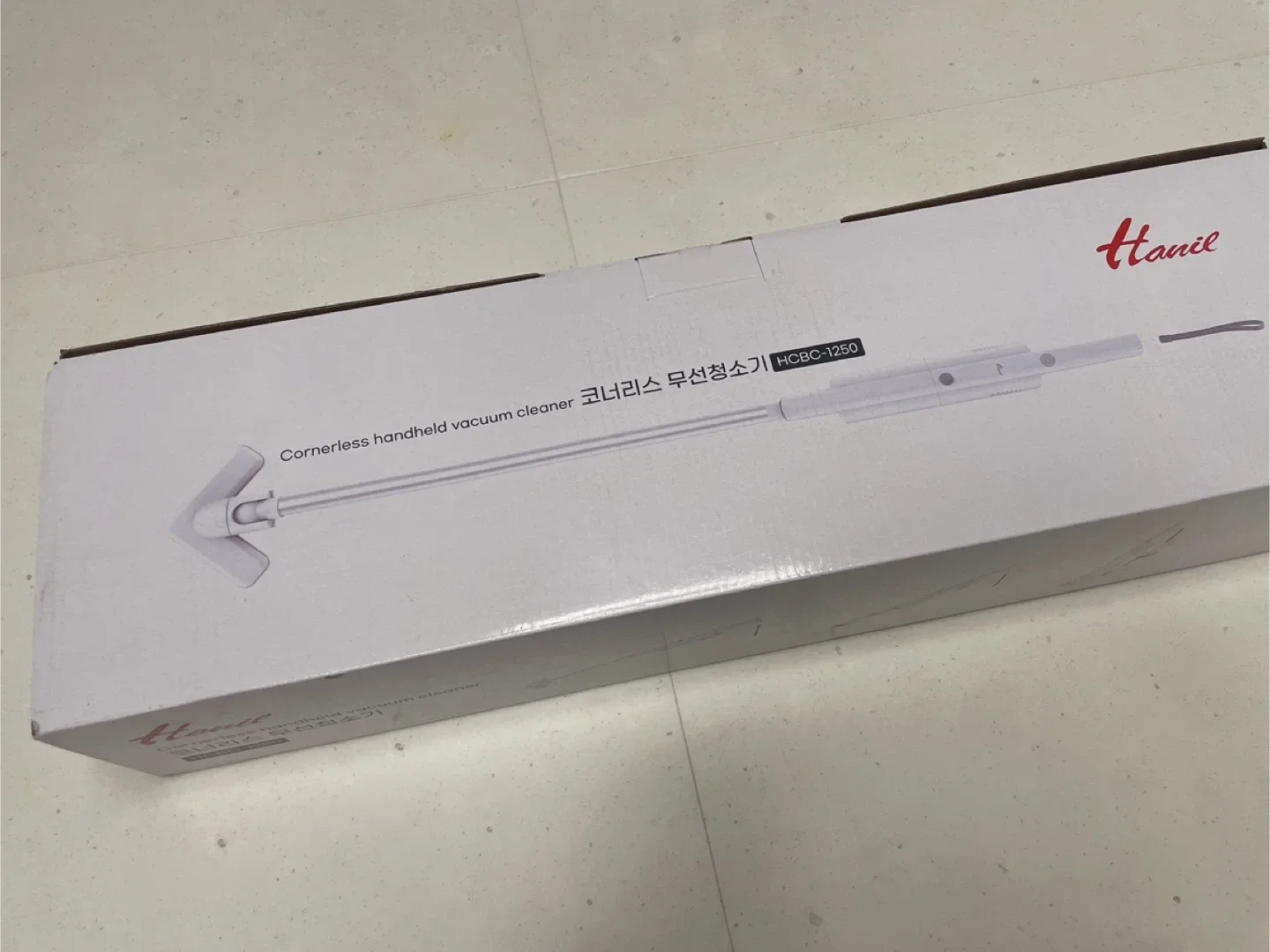 미개봉새상품) 한일 코너리스 무선청소기 HCBC-1250