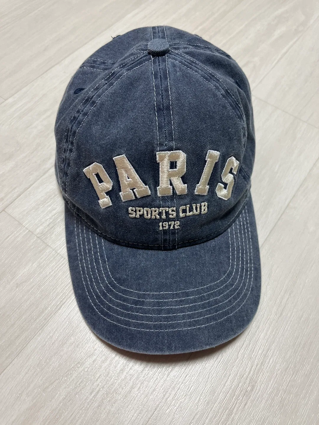 H&M 볼캡 네이비 (PARIS SPORTS CLUB 1972)