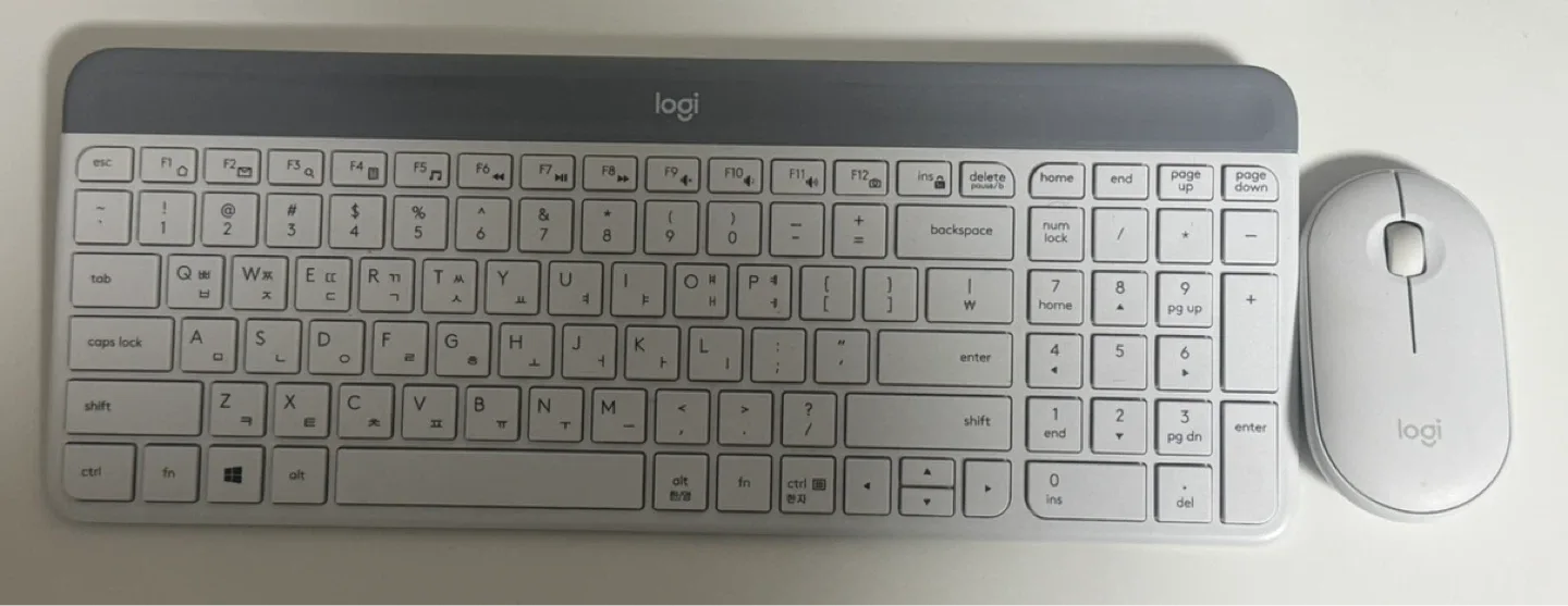 로지텍 K470 M340 무선 키보드마우스 세트