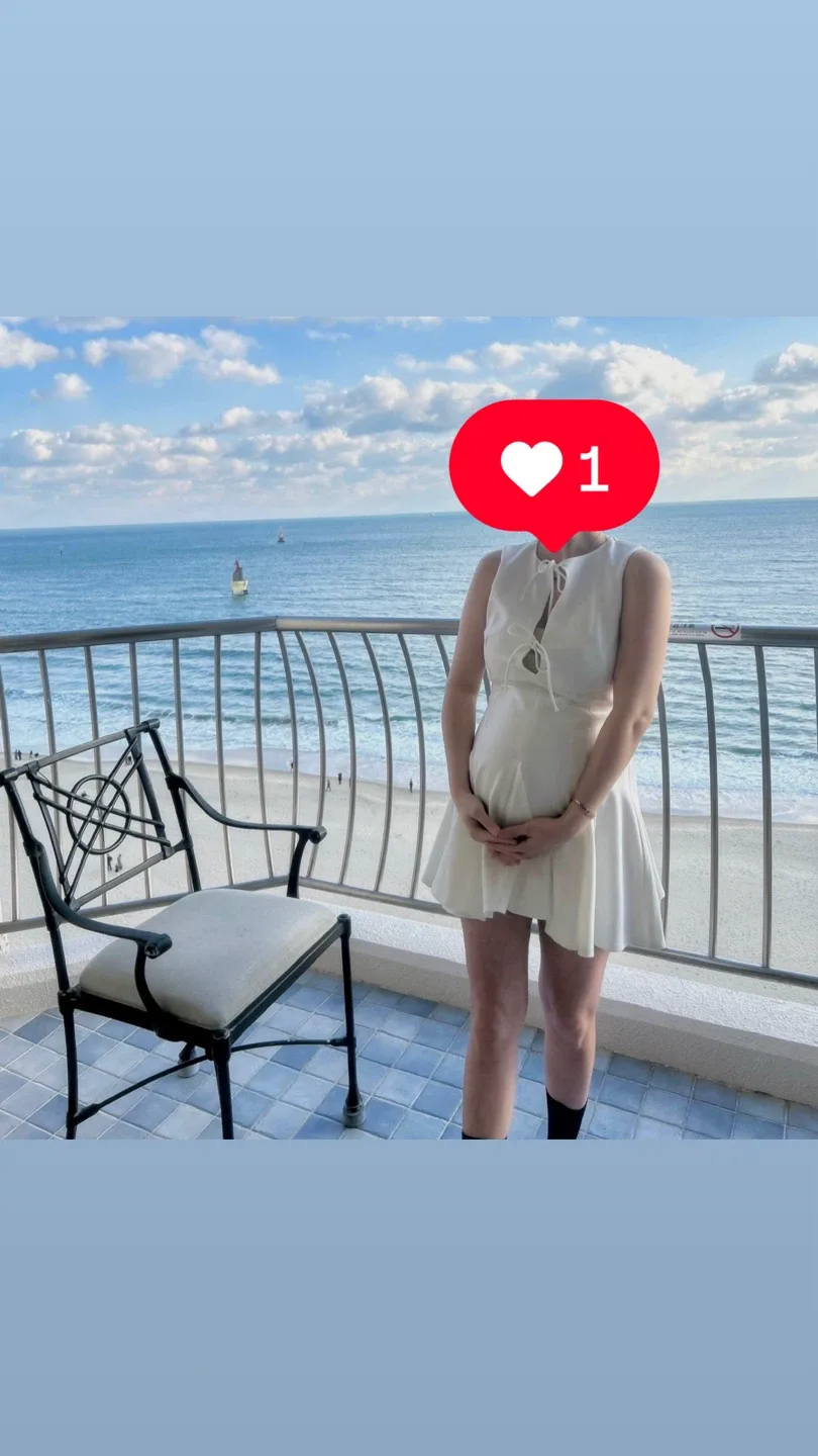 셀프웨딩 만삭촬영원피스