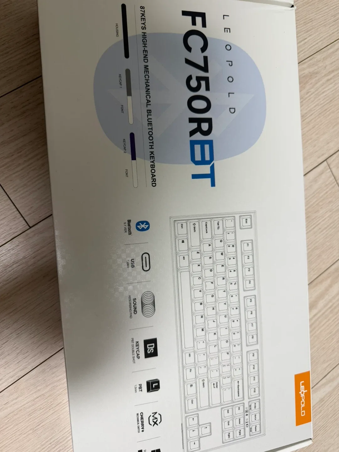 레오폴드 FC750RBT 기계식 블루투스 키보드