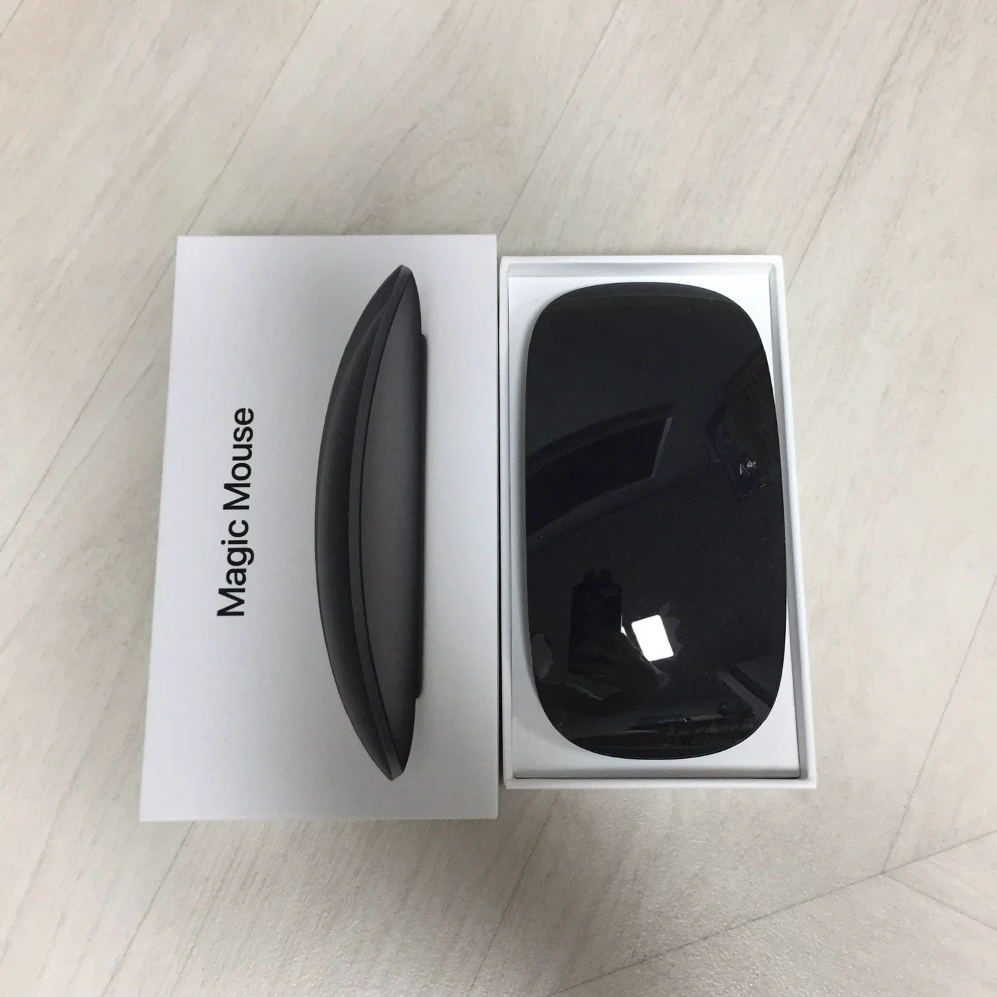 애플 매직마우스 블랙 풀박스