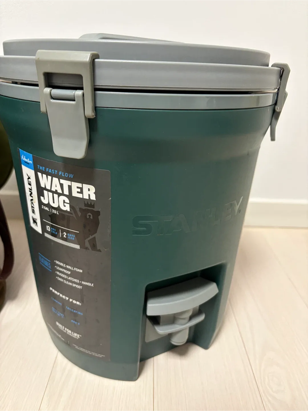 스탠리 워터저그 7.5L + 보냉가방 + 수도꼭지