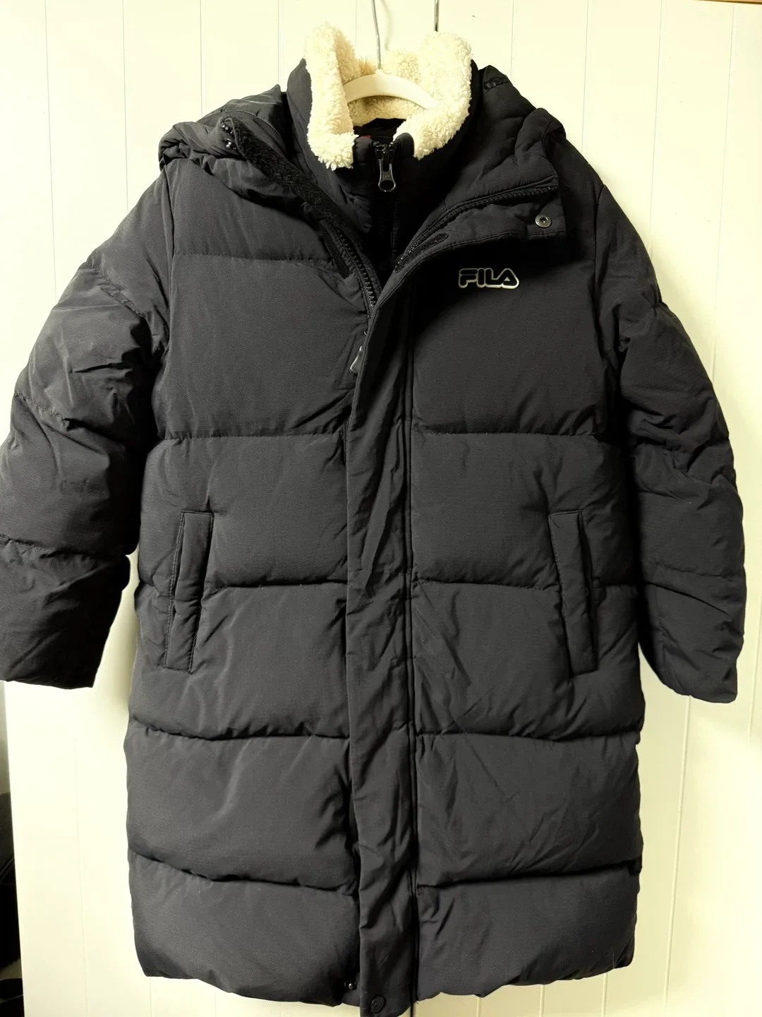 휠라 롱패딩(size120)