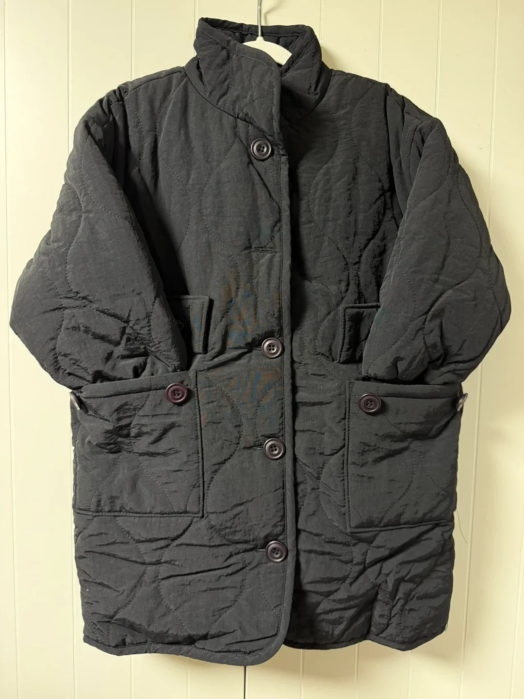 누빔 롱 점퍼(5~6세)