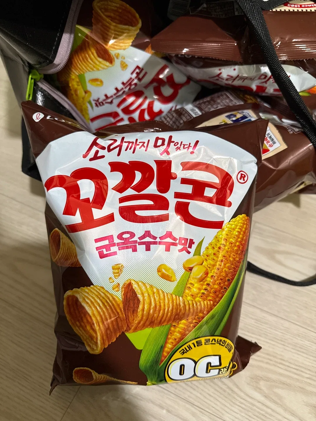 롯데 꼬깔콘 군옥수수맛 134g