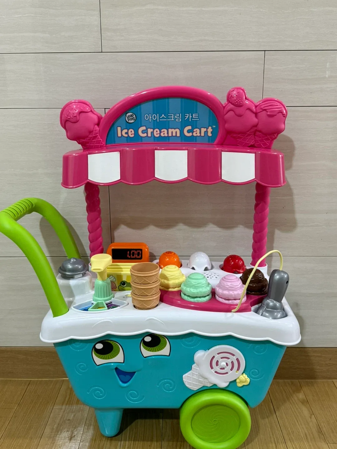 립프로그 아이스크림카트 한영버전