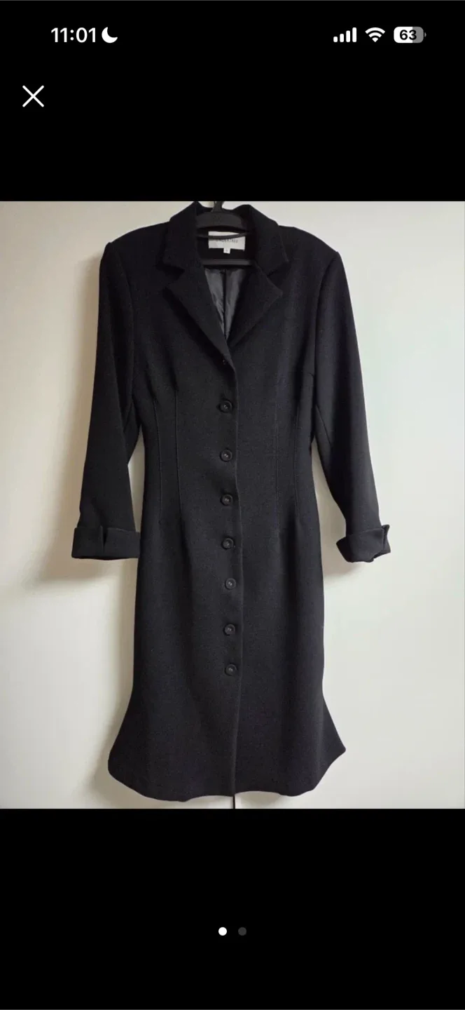 하객룩 머메이드 원피스 새상품급 s 도톰