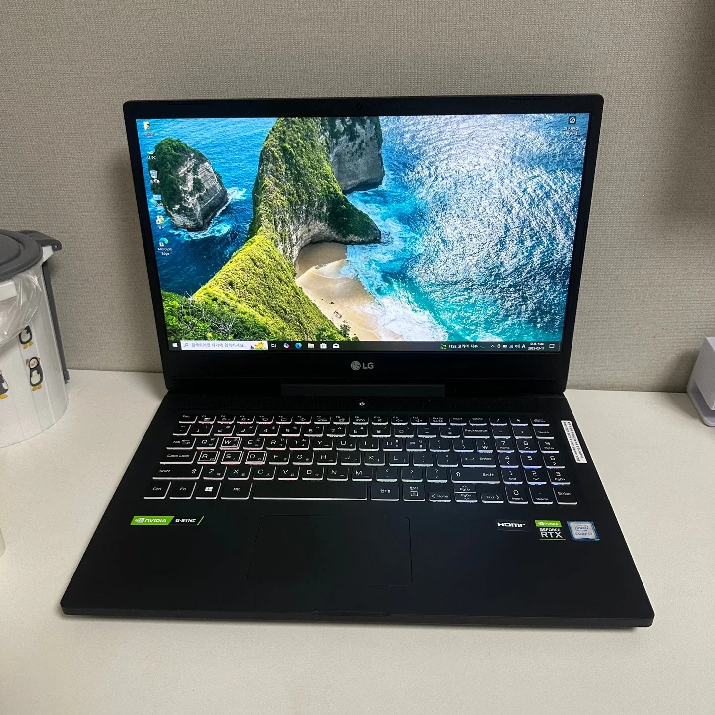 i7 9세대 RTX2060 엘지 울트라 기어 노트북