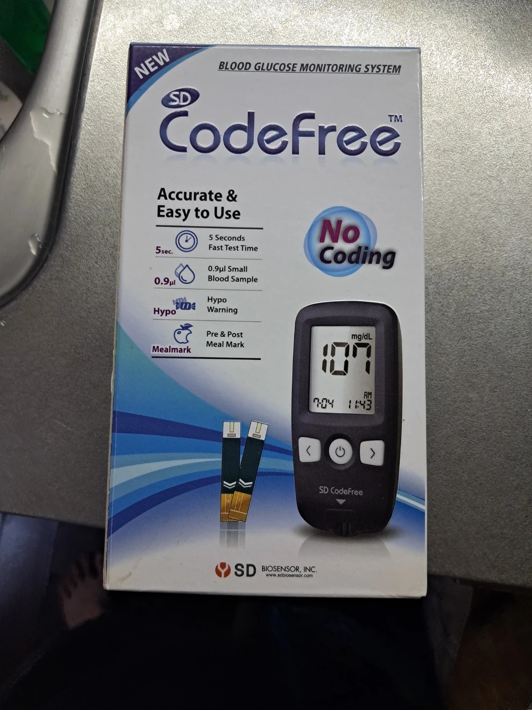 SD Codefree 혈당측정기 새상품 | 생활가전 | 당근 중고거래