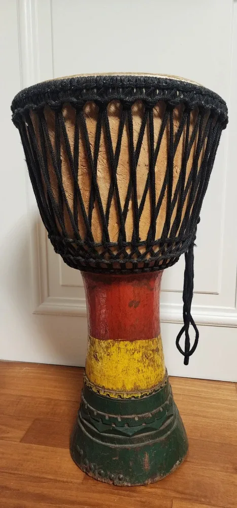 아프리카 젬베 브루키나파소 길이62cm 북면 32cm