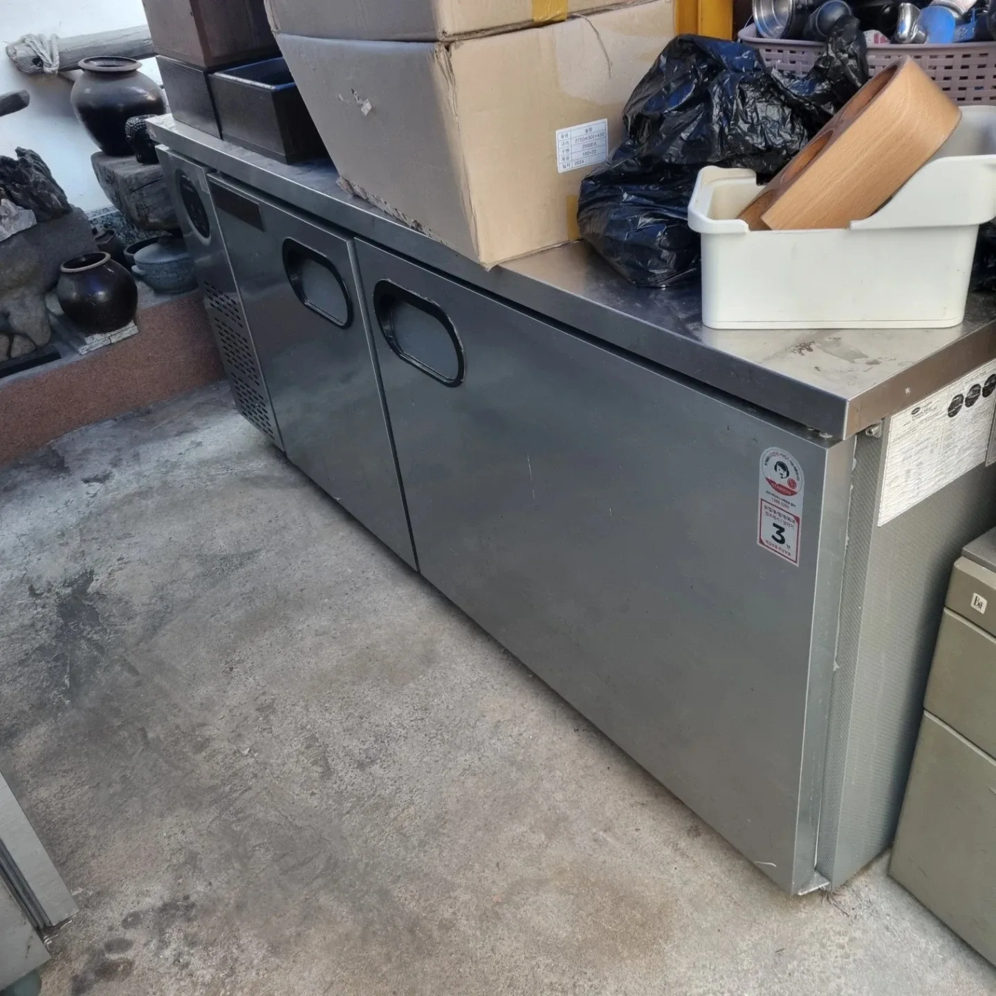 스타리온테이블냉장고1800(냉동/냉장겸용)