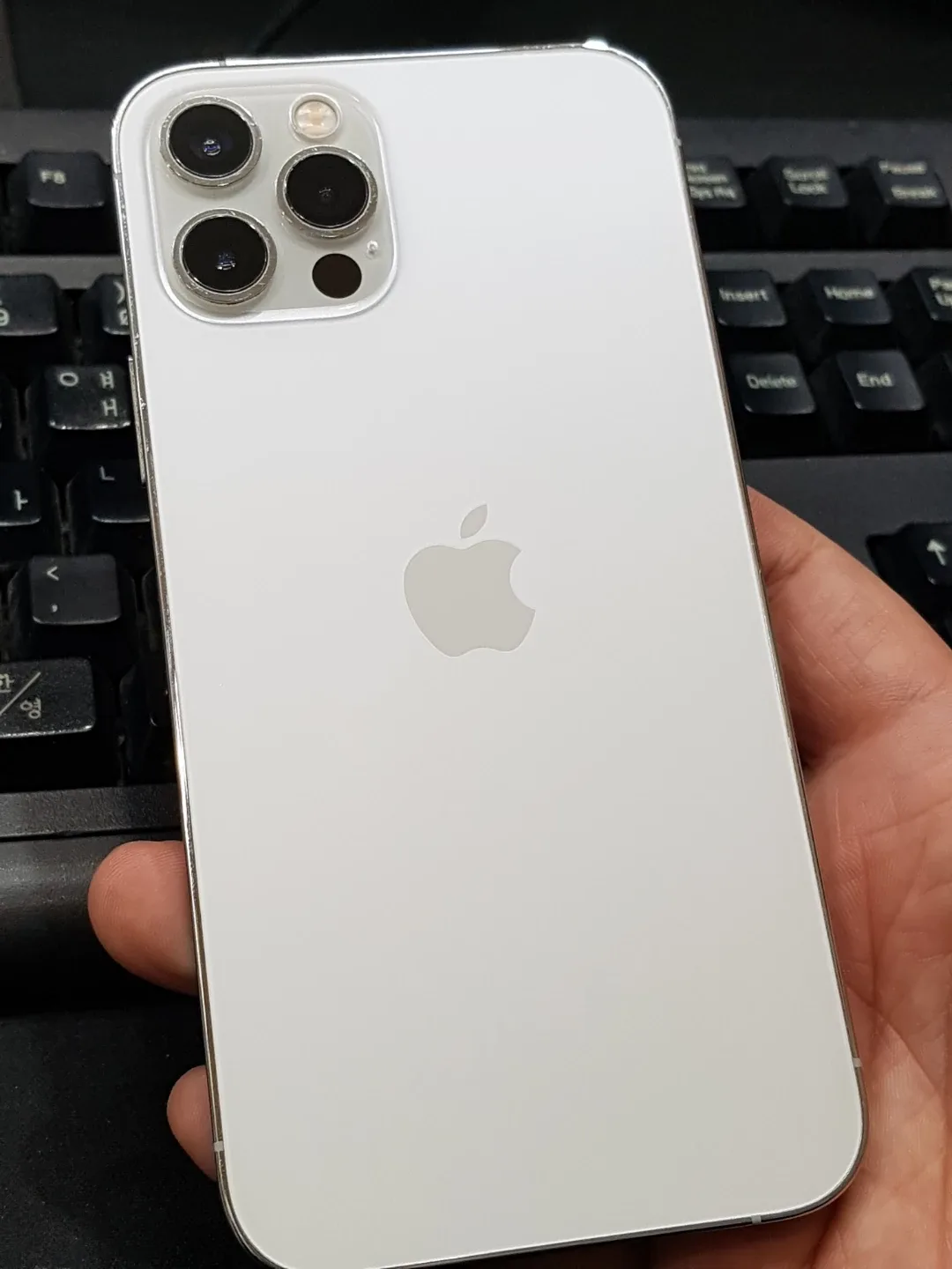 아이폰12프로 256GB 실버 배터리 84%