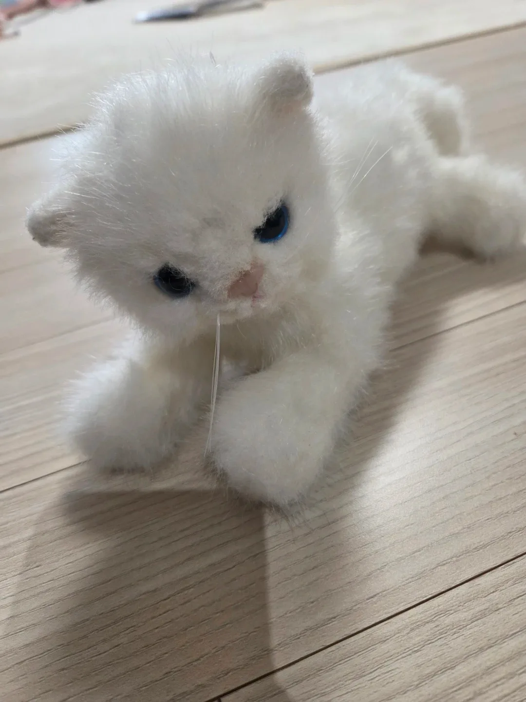 (인형)소리나는 흰색 고양이
