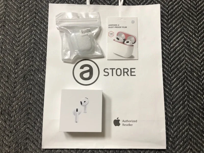 미개봉 애플코리아 정품 에어팟4세대(노캔) 풀셋 팔아요