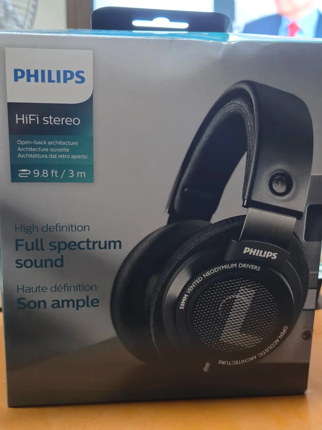 필립스 SHP9500 오픈형 헤드폰