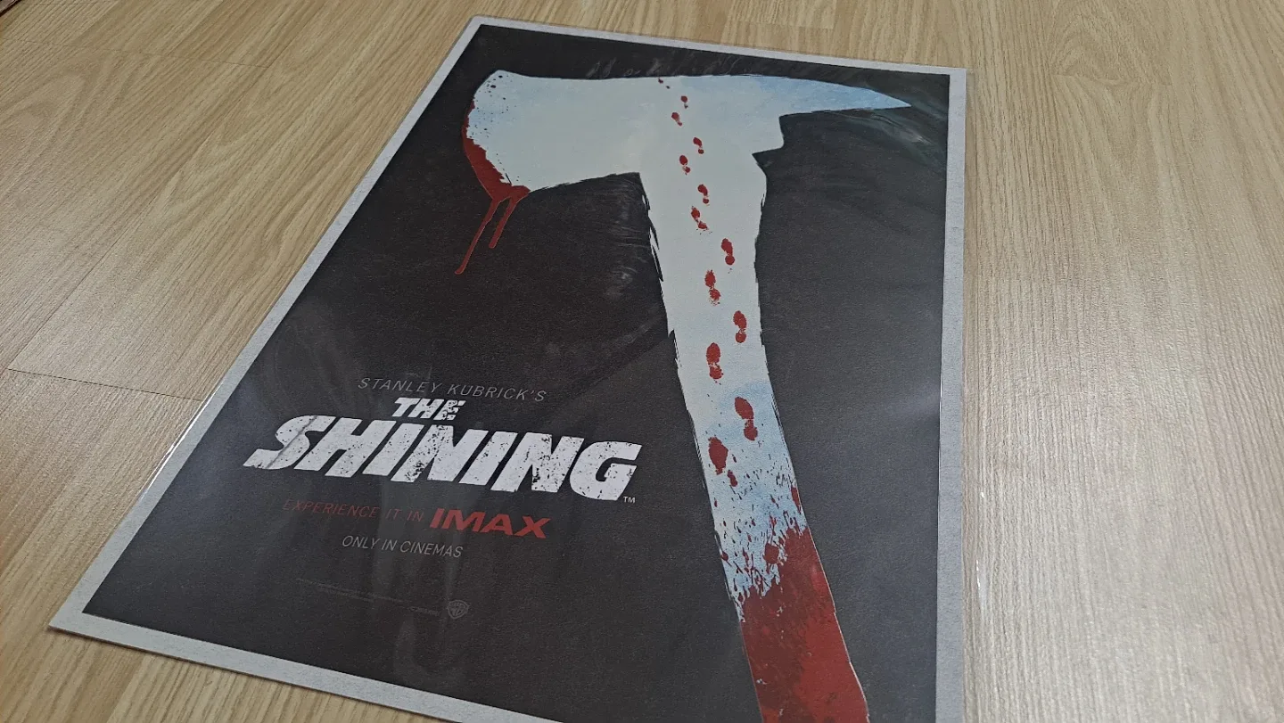 영화 <샤이닝> imax 한정 특전 포스터