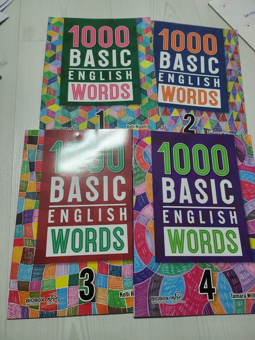 1000 Basic English Words 1-4권 세트 | 도서 | 당근 중고거래