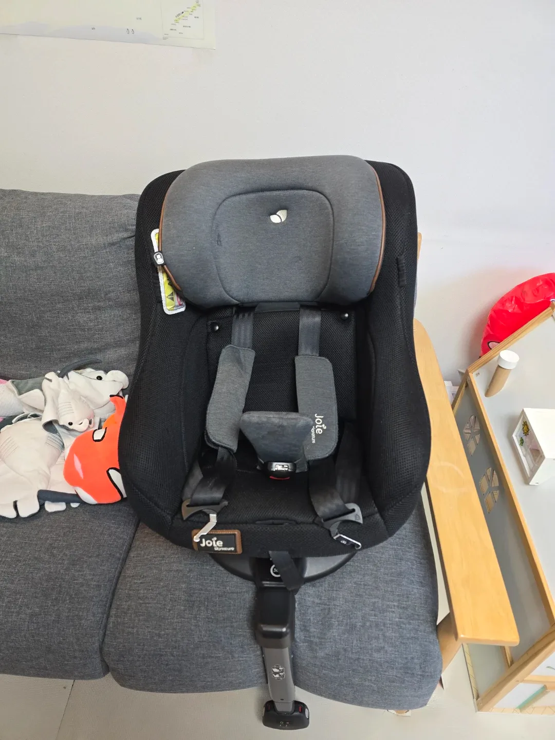 조이 시그니처 카시트 그레이