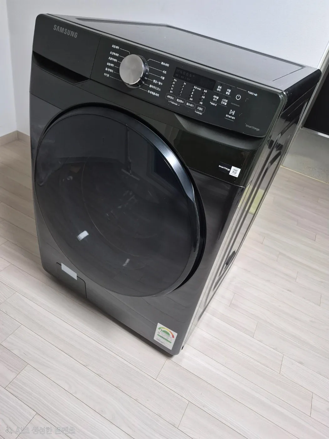 삼성 그랑데 드럼세탁기 21kg 블랙케비어 새제품