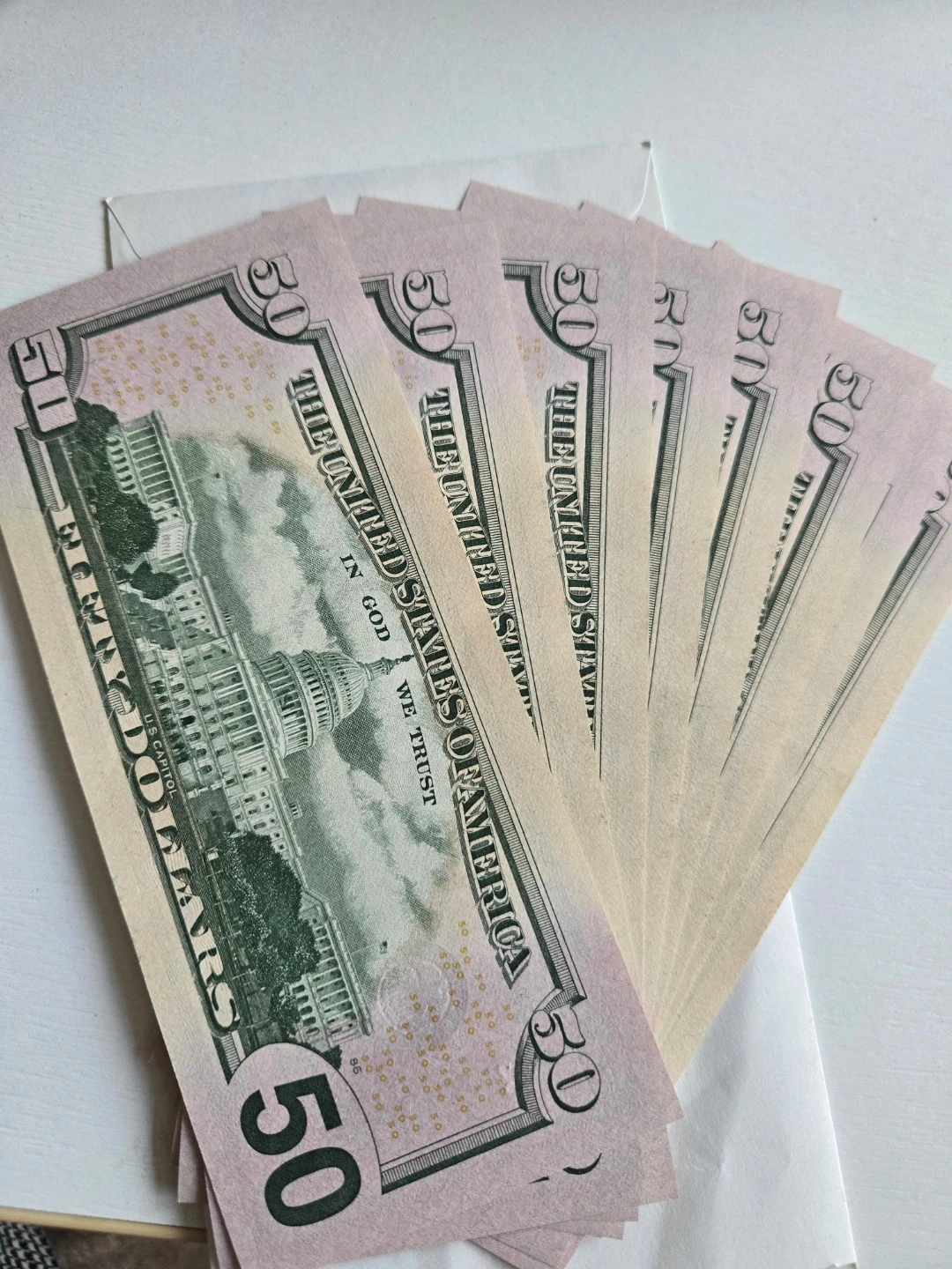 미국 50달러 지폐 8장 팝니다. | 티켓/교환권 | 당근 중고거래