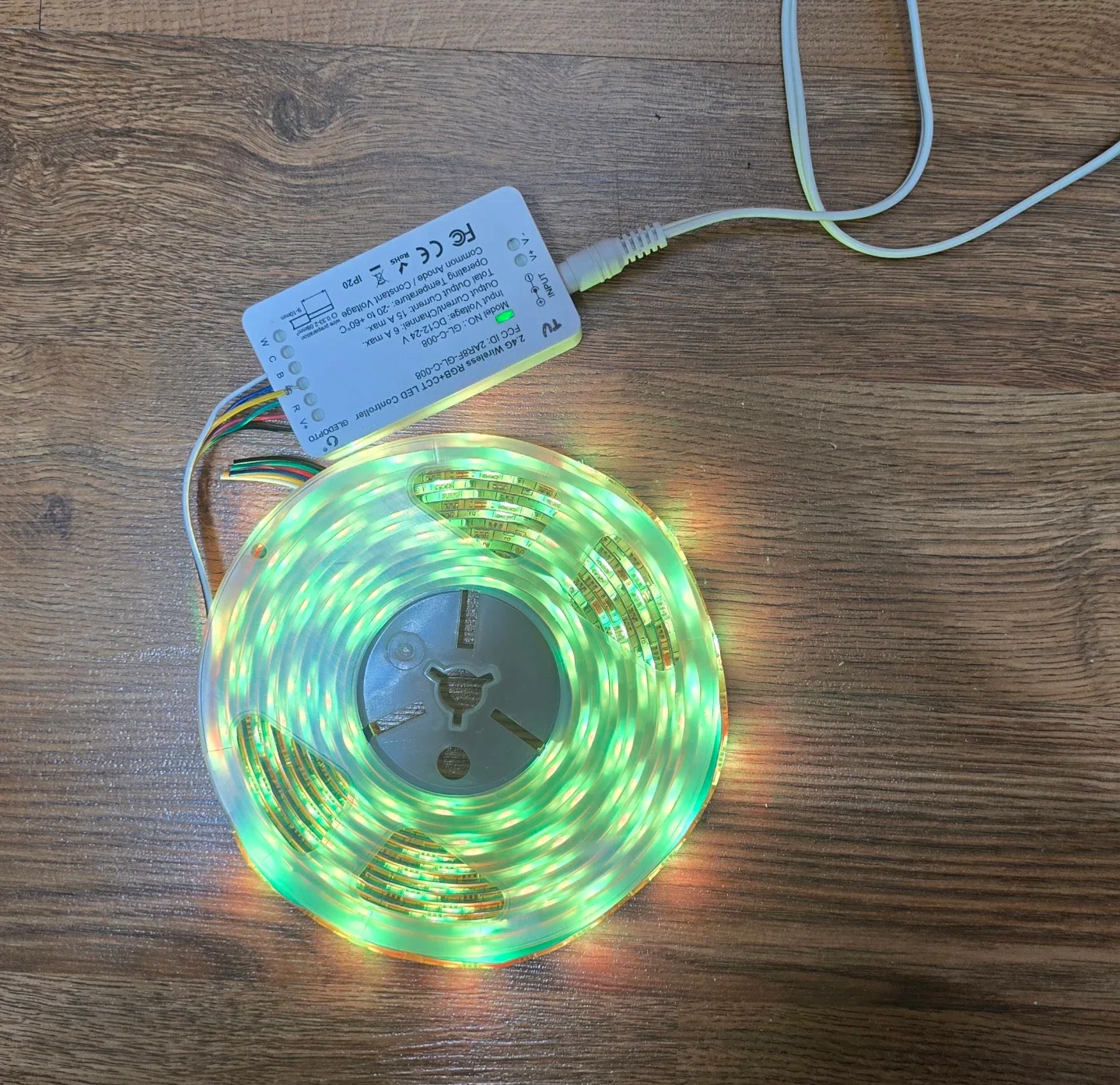 스마트싱스 gledopto led 콘트롤러와 led스트립