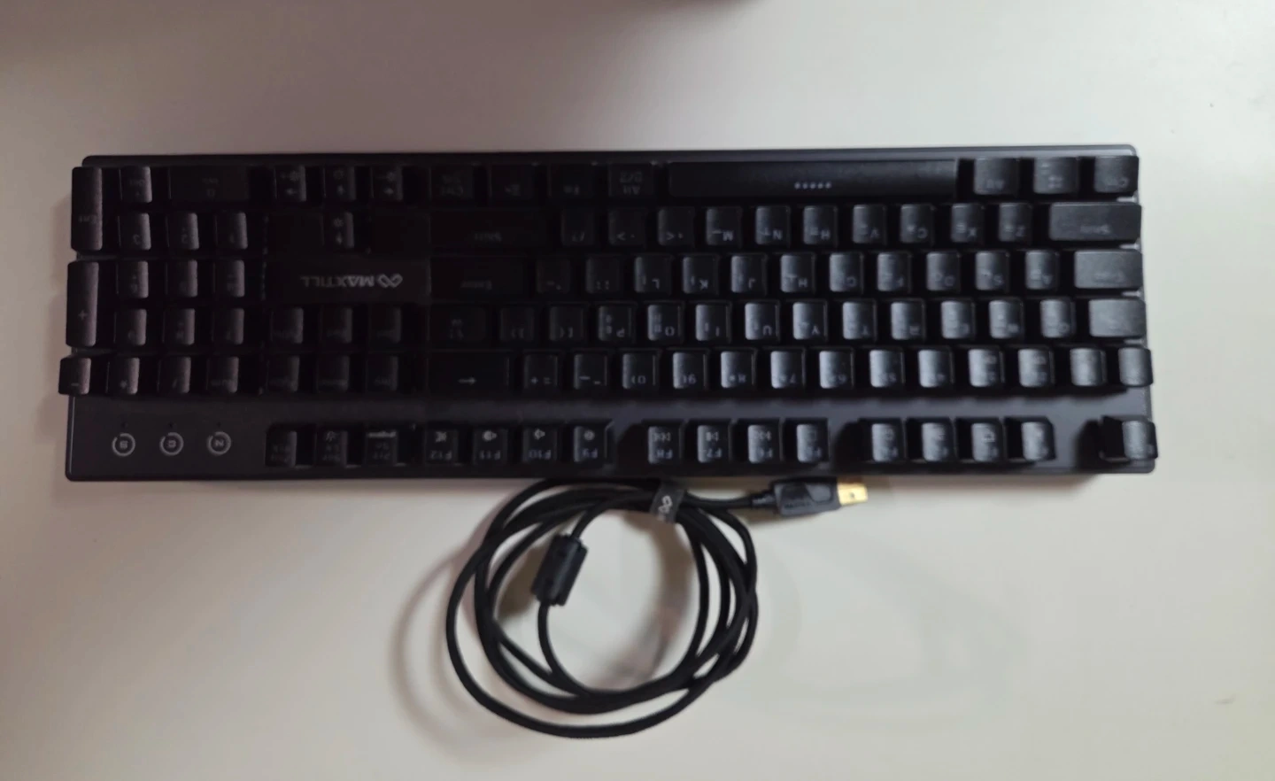 맥스틸 TRON G610K V2 게이밍 키보드 | 디지털기기 | 당근 중고거래