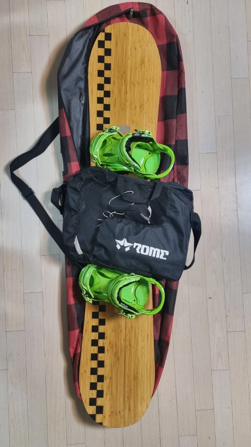 산타크루즈 스노우보드 장비 풀세트