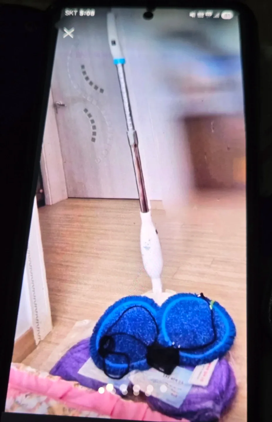 오토싱 듀얼 자동 물걸레 청소기 OTOCINC-700BC