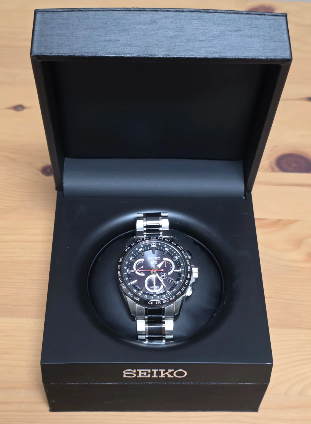 SEIKO 아스트론 GPS 솔라 듀얼타임 (SSE041J) 판매합니다 | 남성패션/잡화 | 당근 중고거래