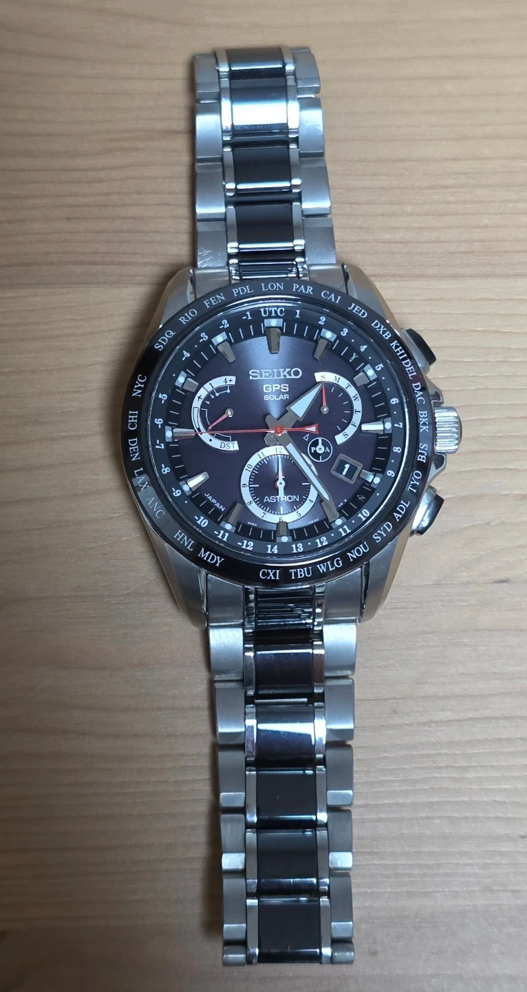 SEIKO 아스트론 GPS 솔라 듀얼타임 (SSE041J) 판매합니다 | 남성패션/잡화 | 당근 중고거래