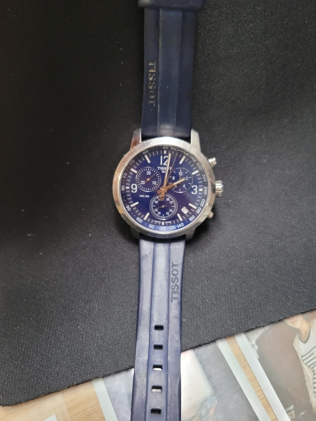 티쏘 PRC200 청판 크로노 시계 | 남성패션/잡화 | 당근 중고거래