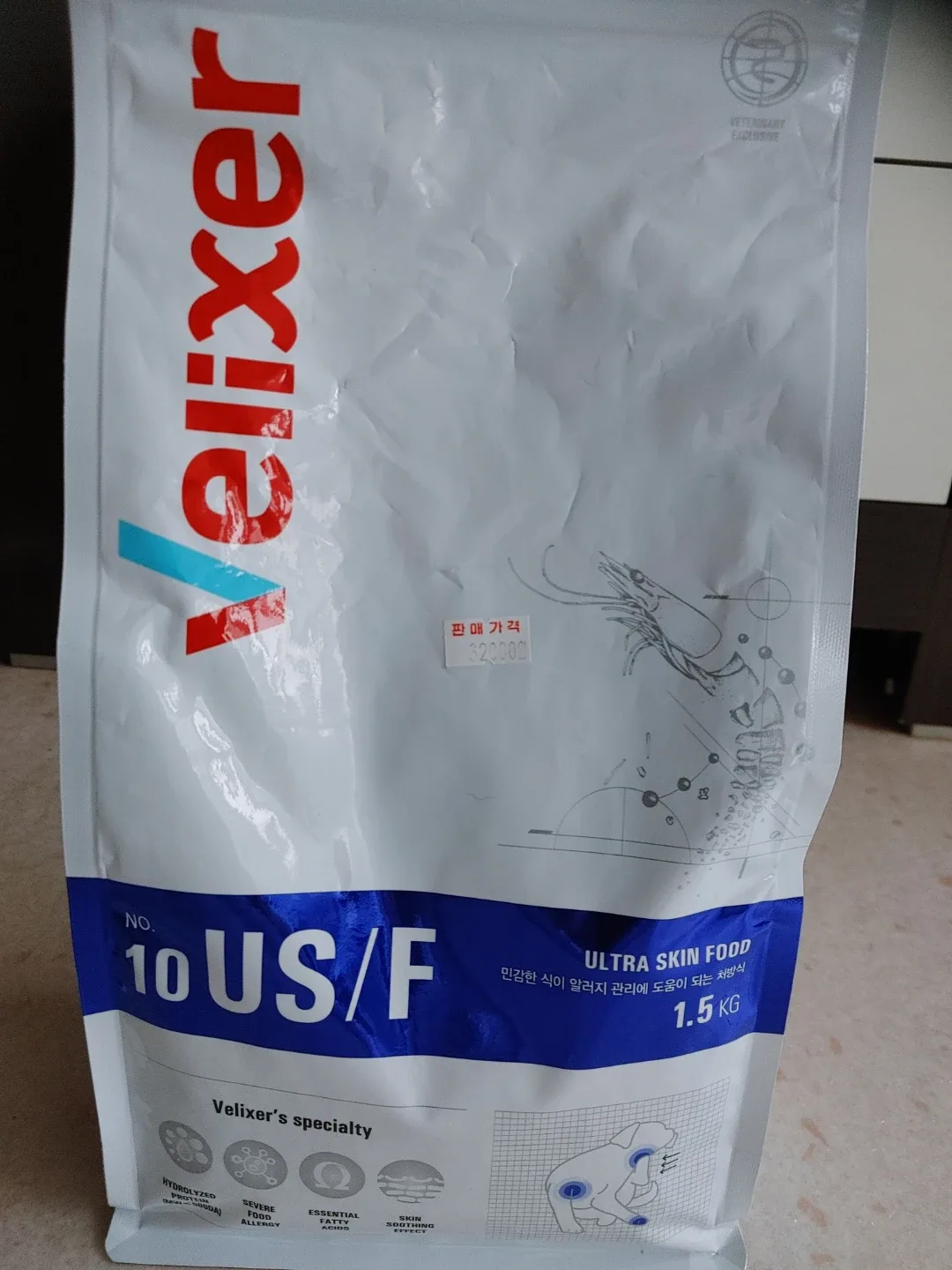 벨릭서 US/F 울트라 스킨 푸드 1.5kg