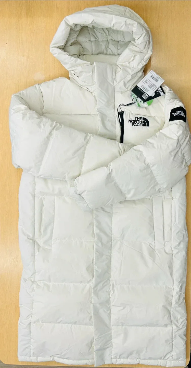 노스페이스 흰색 롱 패딩 110(XXL) 새상품