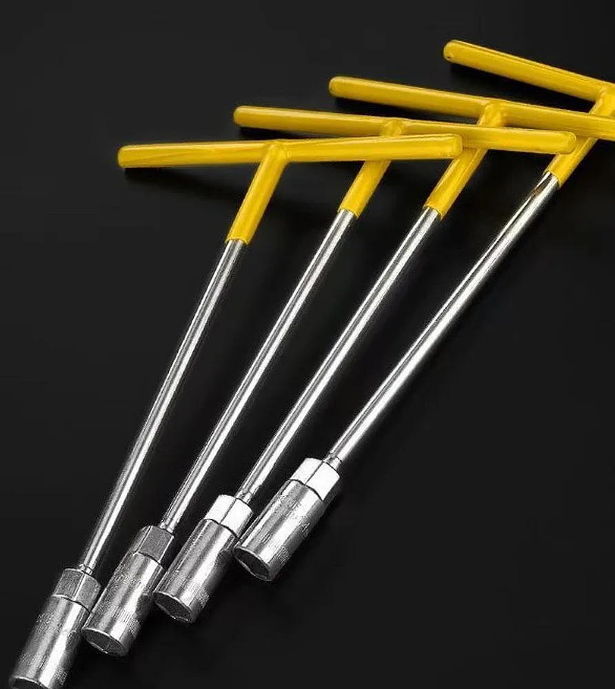 T형 T자 28cm길이 육각 소켓 렌치 6 ~ 16mm
