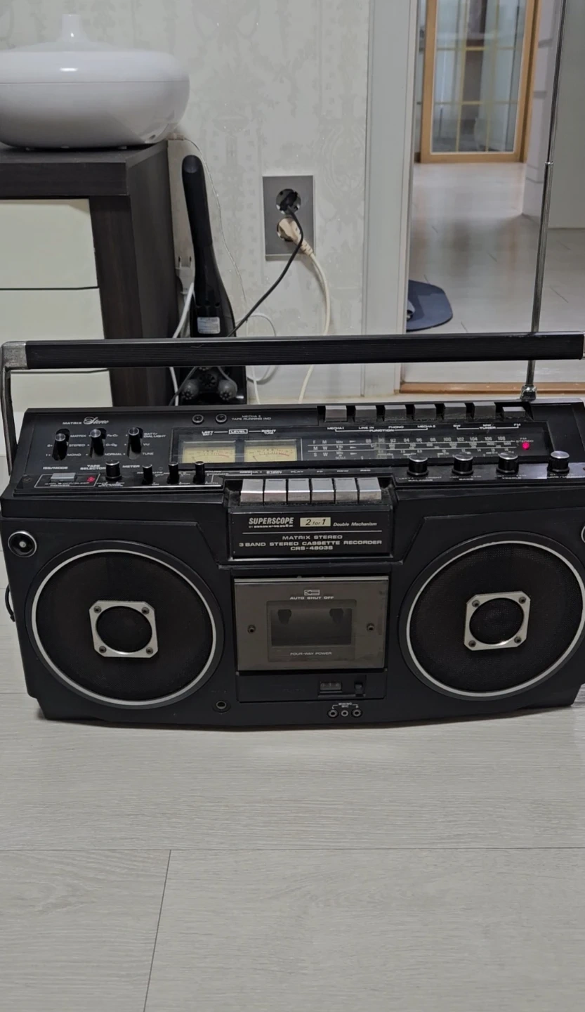 빈티지 마란츠 슈퍼스코프 붐박스 CRS-4803S 카세트 라디오 | 디지털기기 | 당근 중고거래
